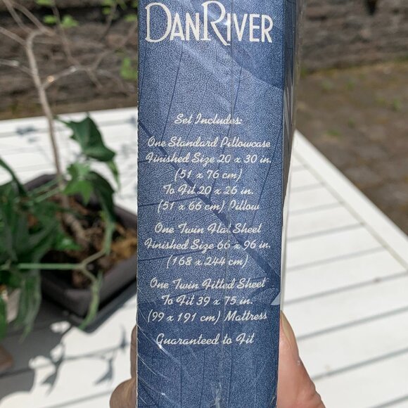 Vtg Dan River Twin Sheet Set - Picture 7 of 9